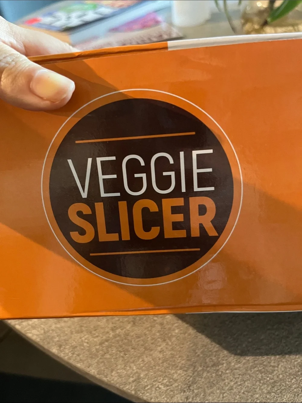 Brand new multi option high capacity veggie slicer with catch bin under